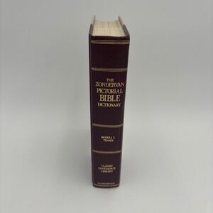 Zondervan Pictorial Bible Dictionary Adult OS Maroon Good Classic Reference